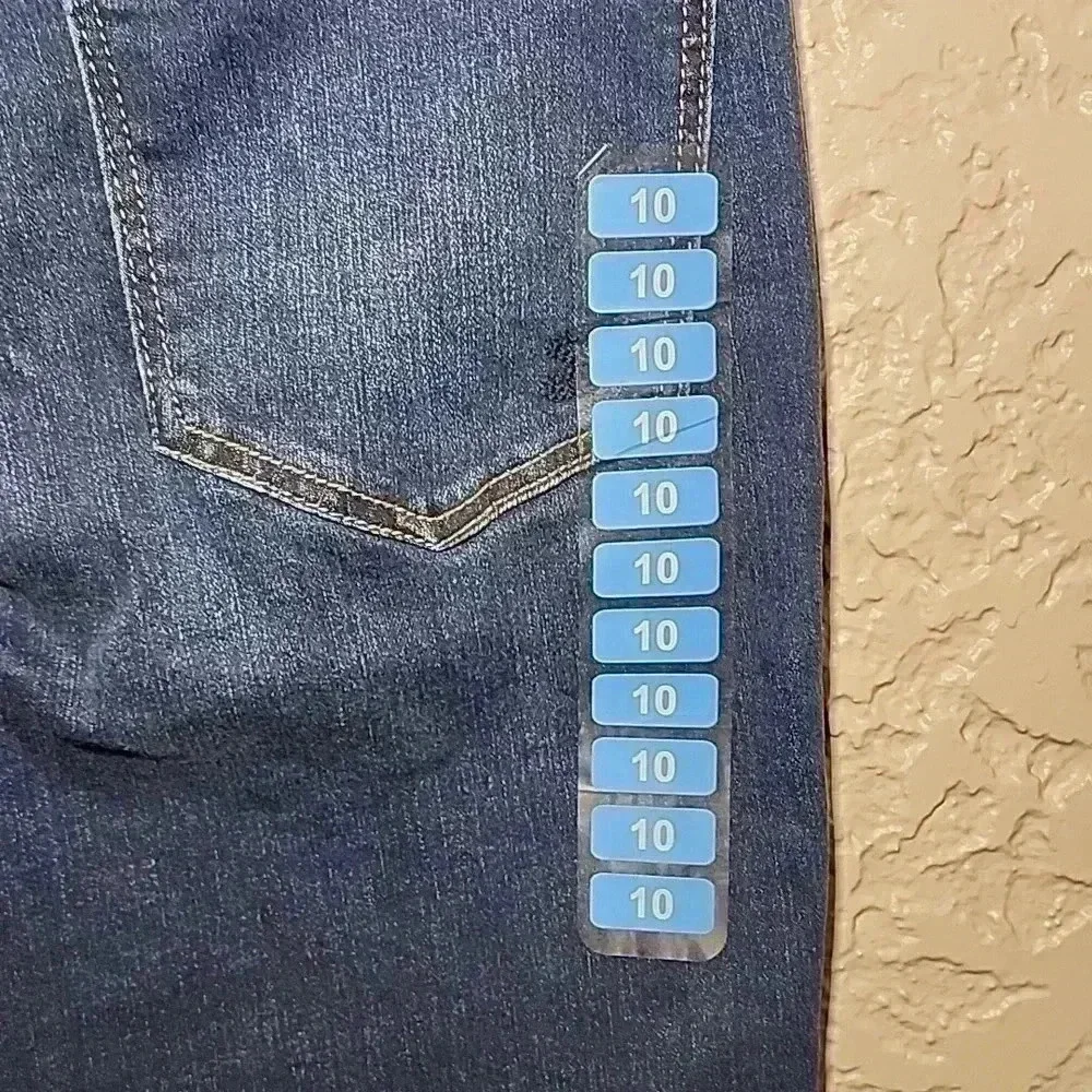 NWT Seven7 tummyless slim boot cut jeans sz 10 - Picture 5 of 5